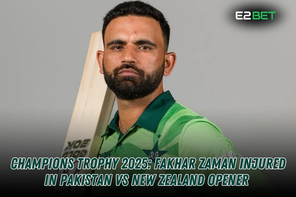 Champions Trophy 2025: Fakhar Zaman Injured in Pakistan vs New Zealand Opener