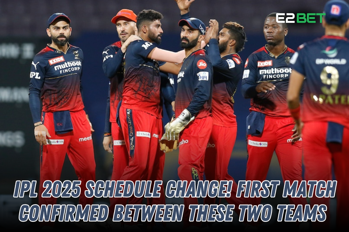  IPL 2025 Schedule Update