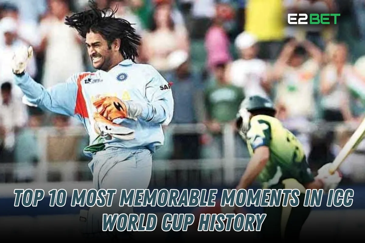 Top 10 Most Memorable Moments in ICC World Cup History