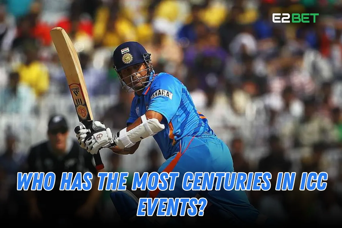 Who Has the Most Centuries in ICC Events?