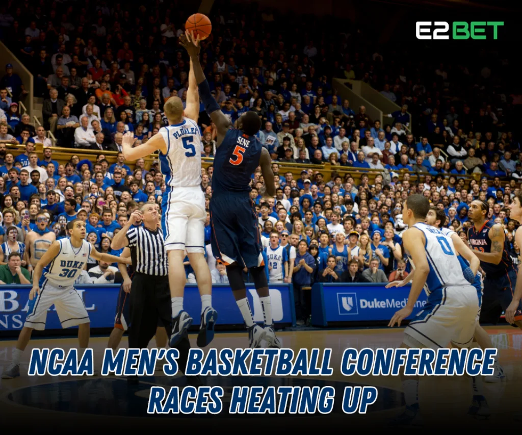 NCAA Men's Basketball Conference Races Heating Up