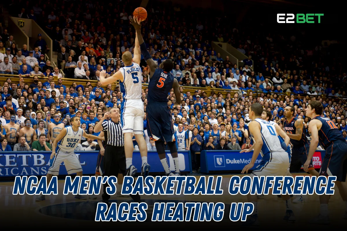 NCAA Men's Basketball Conference Races Heating Up