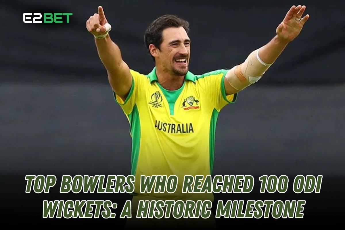 Top Bowlers Who Reached 100 ODI Wickets: A Historic Milestone

