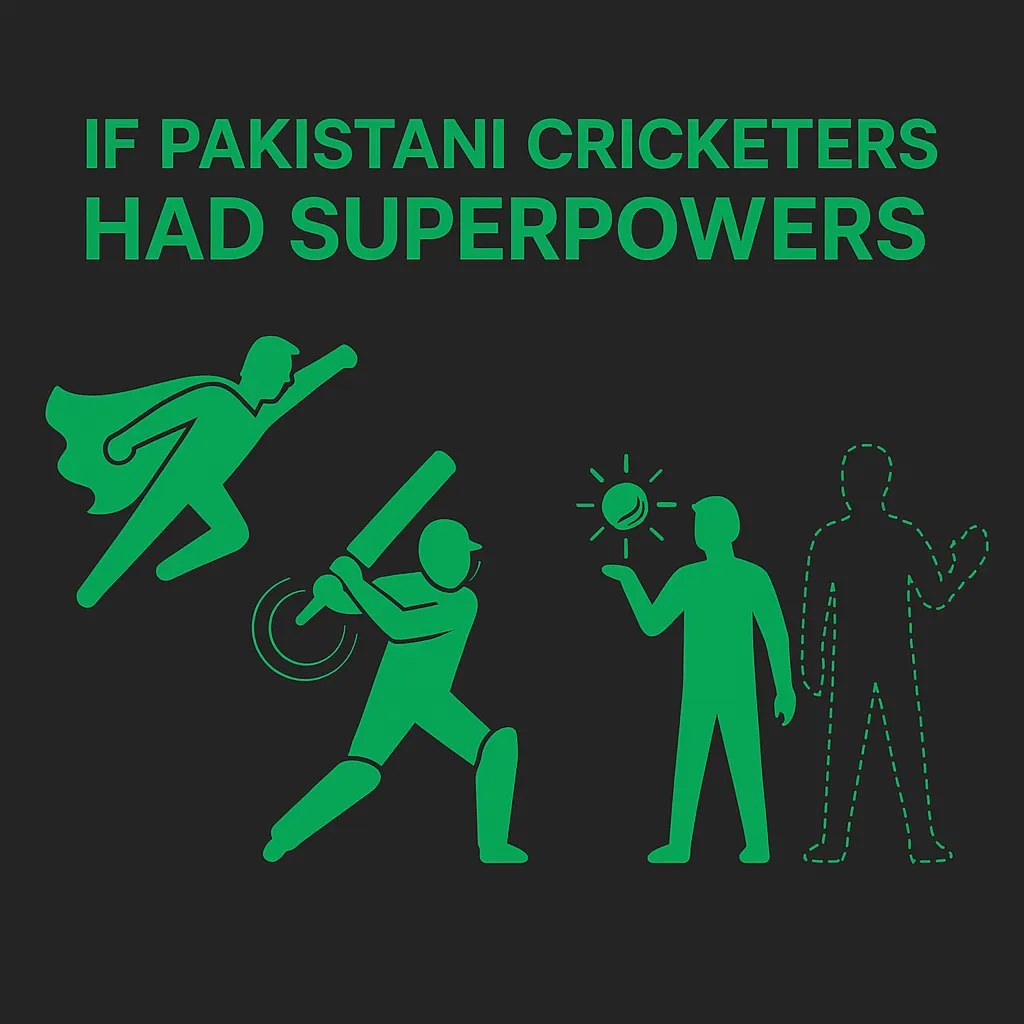 Pakistani Cricketers superpowers